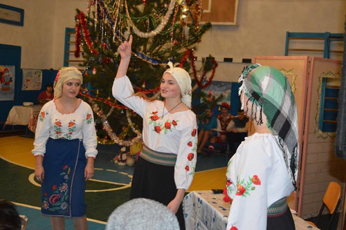 Майорщинська школа: Новорічне свято