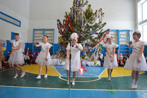 Майорщинська школа: Новорічне свято