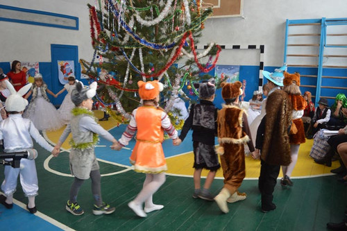 Майорщинська школа: Новорічне свято