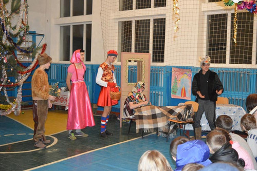 Майорщинська школа: Новорічне свято