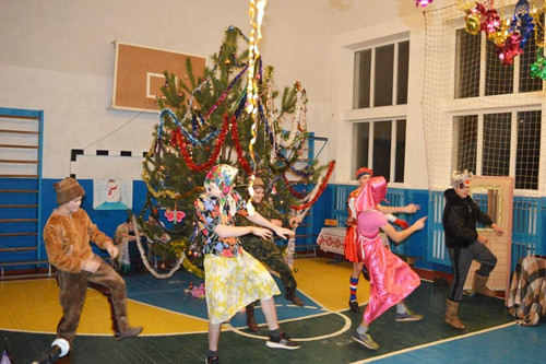 Майорщинська школа: Новорічне свято