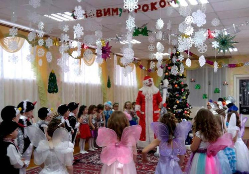 Новорічні ранки в ЗДО "Веселка"