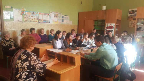 Семінар вчителів біології і хімії шкіл міста Гребінки та району
