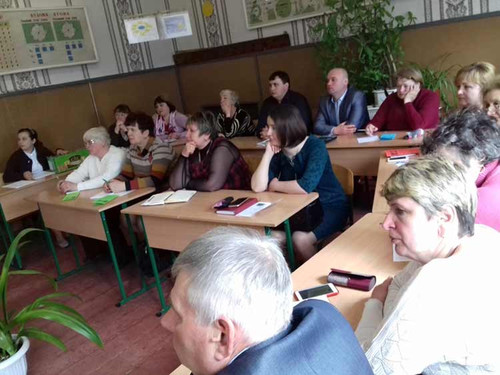 Семінар вчителів біології і хімії шкіл міста Гребінки та району