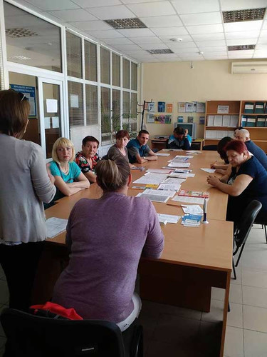 Профінформаційний семінар для внутрішньо-переміщених осіб Профінформаційний семінар для внутрішньо-переміщених осіб