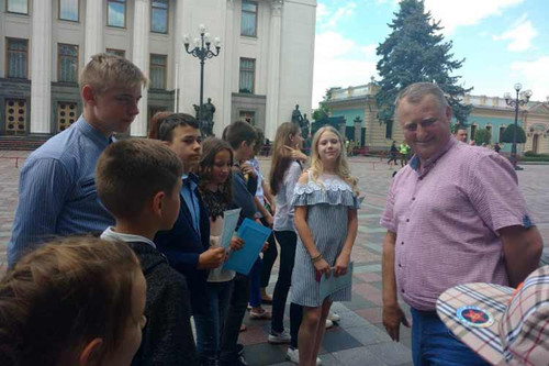 Екскурсія до Верховної Ради України