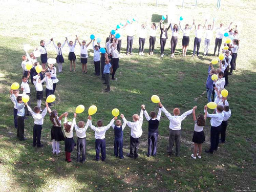 Кулажинська школа: Нехай буде мир на всій Землі!