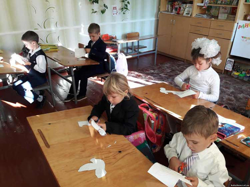 Кулажинська школа: Нехай буде мир на всій Землі!