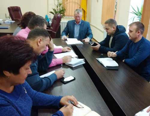 Нарада у міського голови (16 жовтня 2018 року)