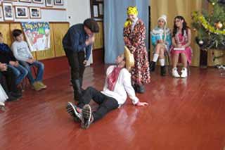 Почаївська школа: Новорічні свята в Почаївській ЗОШ І-ІІІ ступенів