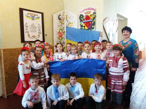 Гребінківська ЗОШ №1: До Дня Соборності України