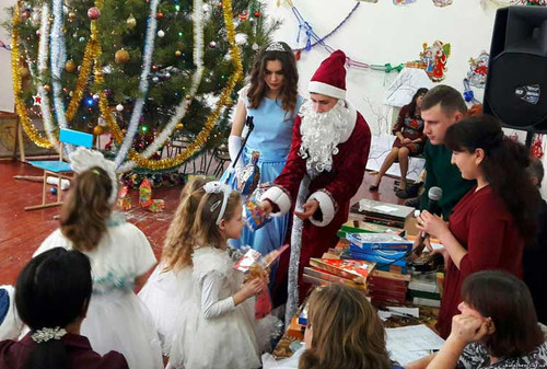 Кулажинці школа: Новорічна казка в гості завітала