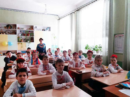 Гребінківська ЗОШ №1: До Дня Соборності України