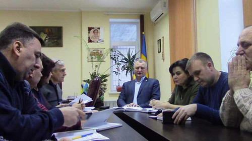 Нарада у міського голови (8 січня 2019 року) Нарада у міського голови (8 січня 2019 року)