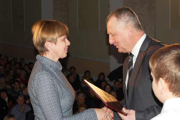 Урочистотсті з нагоди Міжнародного жіночого дня