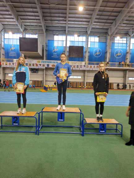 Переможець Всеукраїнських змагань з легкої атлетики у приміщенні