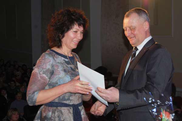 Урочистотсті з нагоди Міжнародного жіночого дня