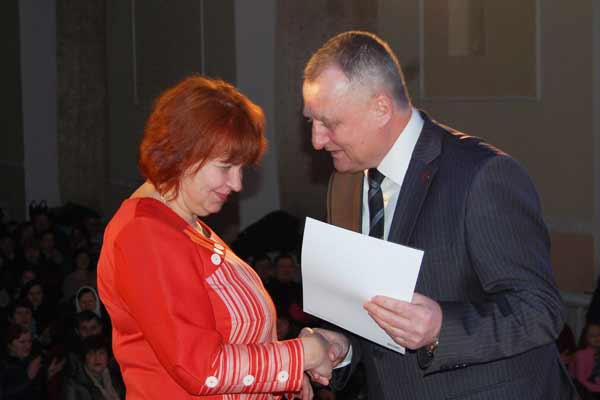 Урочистотсті з нагоди Міжнародного жіночого дня