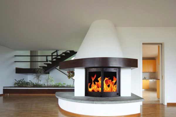 Камін з системою повітряного опалення