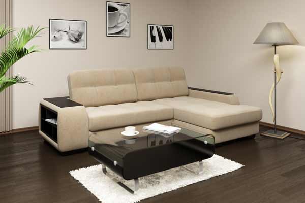 Вибираємо м'які меблі: кутовий диван