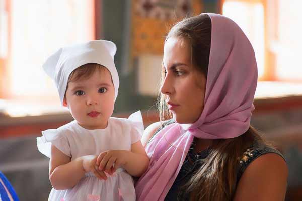 Крещение ребенка