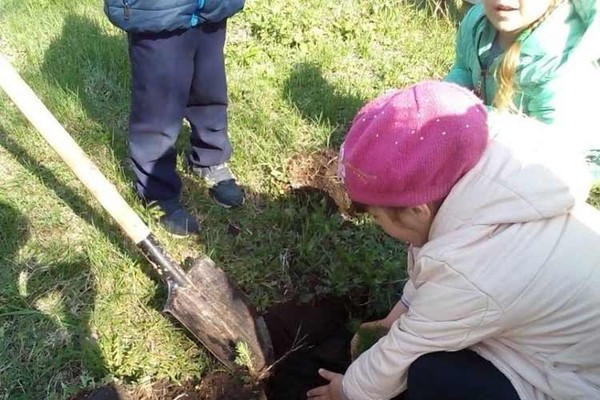 Тривають роботи по благоустрою та прибиранню пришкільних територій