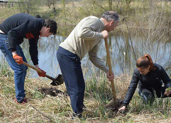 Тривають роботи по благоустрою та прибиранню пришкільних територій