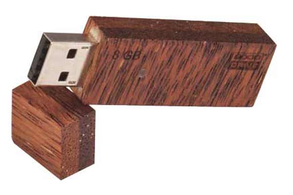 Флешки дерев'яні під логотип