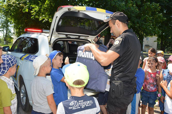Профілактичні бесіди в таборі "Сонечко" Майорщинської ЗОШ І-ІІІ ст.