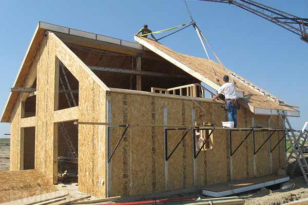 Строительство домов из сип-панелей Строительство домов из сип-панелей