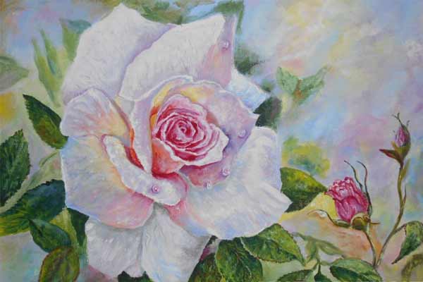 Картина с розоами