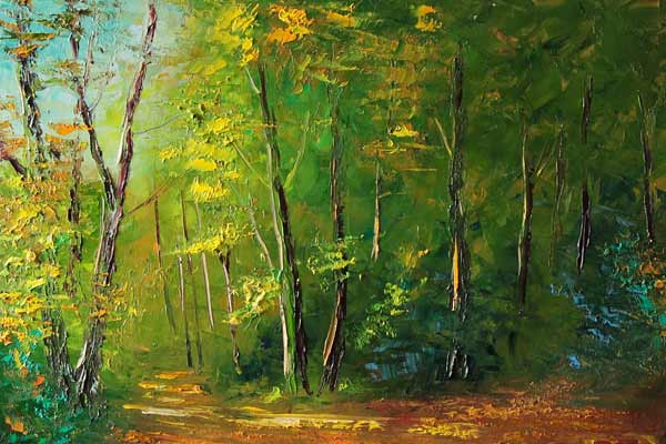 Картина пейзаж - красота и эстетичность