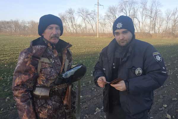 Рейди щодо дотримання мисливцями правил полювання