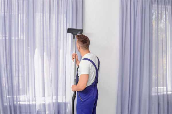 Специфика проведения химической чистки штор