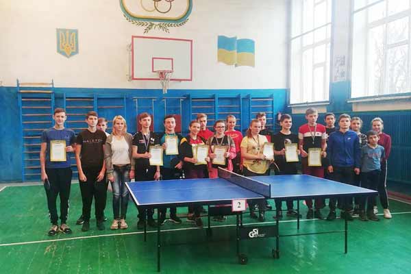 Районні змагання із настільного тенісу