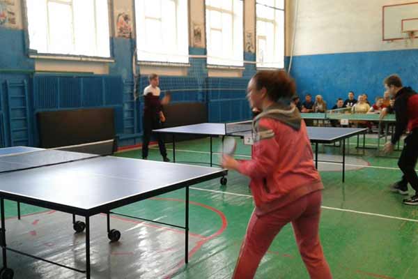 Районні змагання із настільного тенісу