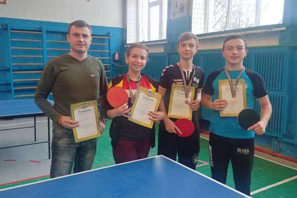 Районні змагання із настільного тенісу