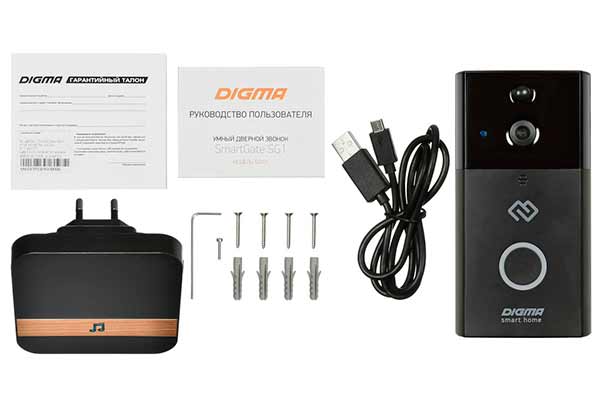 Digma SmartGate SG1: дверний дзвінок з камерою