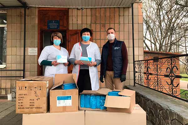 Кернел передав пову партію попомоги лікарням Полтавщини