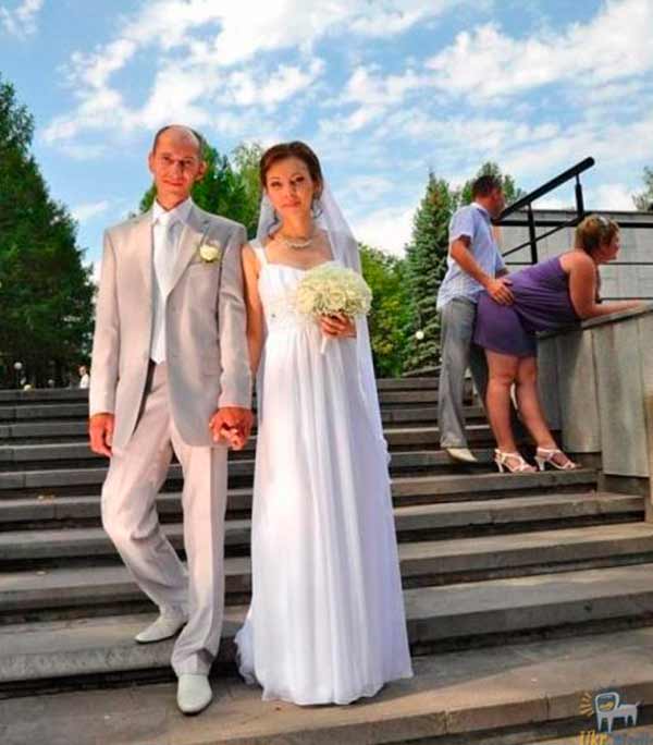 Курьезные свадебные снимки Курьезные свадебные снимки