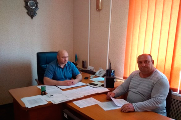 Робоча зустріч очільника місцевої поліції