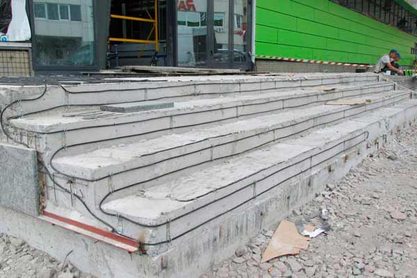 Обогрев ступененй Обогрев ступененй