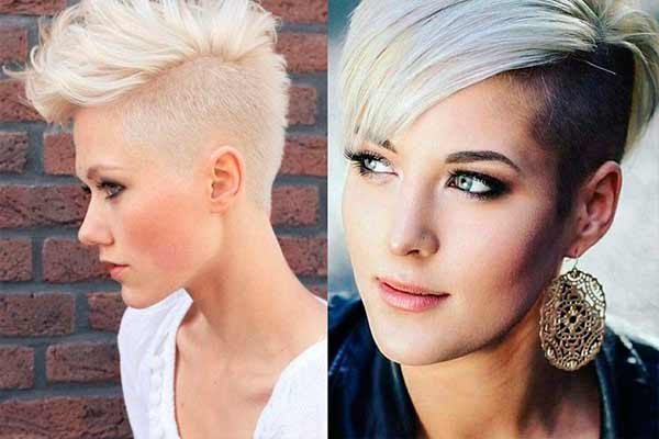 Женские стрижки андеркат