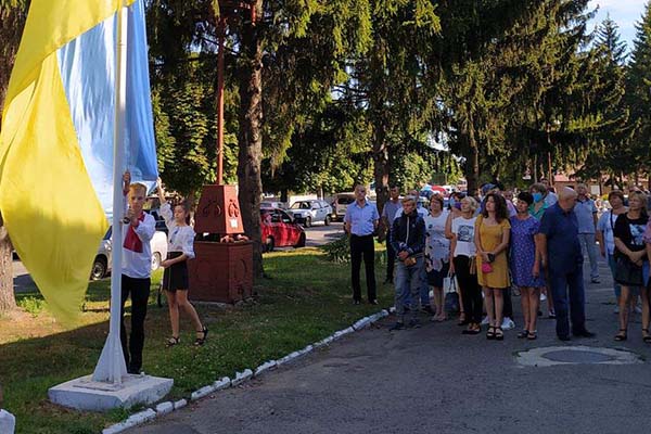 Гребінківська громада відзначила День Державного Прапора та День Незалежності