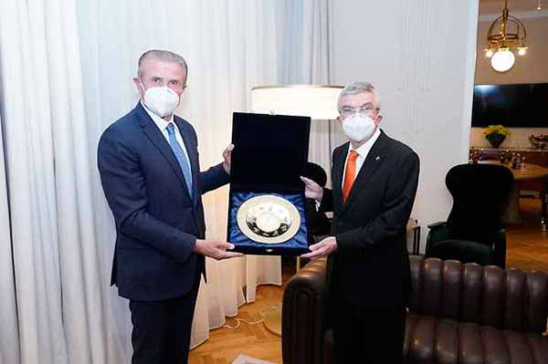 Сергей Бубка встретился с президентом МОК Томасом Бахом