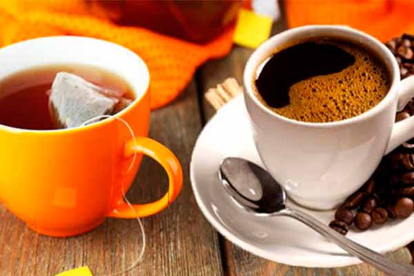 Ароматный кофе и полезный чай