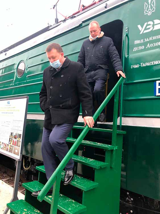 На Південній залізниці з’явилися модернізовані локомотиви На Південній залізниці з’явилися модернізовані локомотиви