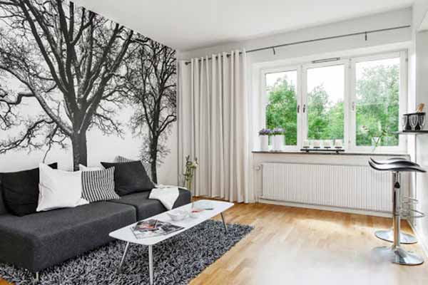 Фотообои в интерьере Фотообои в интерьере