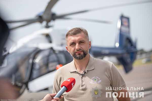 Національна поліція України отримала четвертий гелікоптер Н145 Національна поліція України отримала четвертий гелікоптер Н145