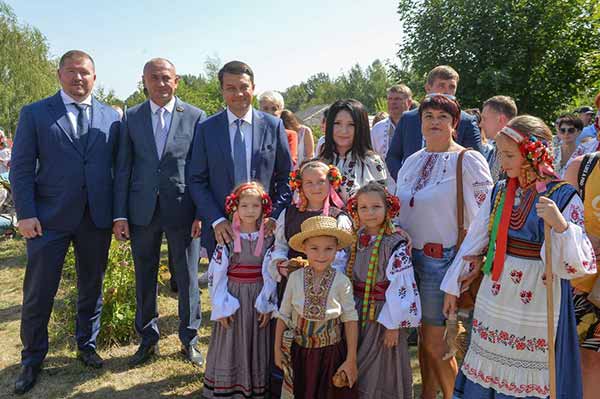 Дмитро Разумков на Сорочинському ярмарку